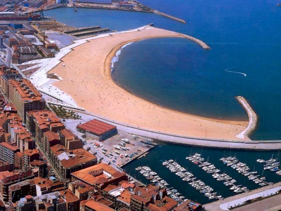 Espacioso 140 M2 Y Calidad A 250 Metros Playa Y Puerto Deportivo 5Hab 2 Banos Vut2917As Gijón Buitenkant foto